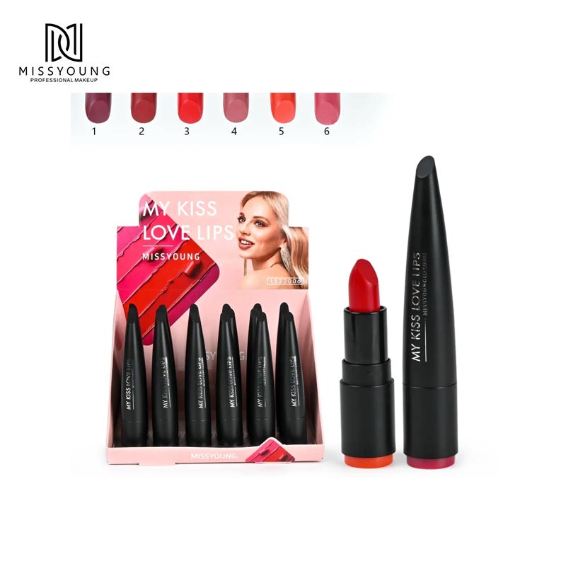 Peach Color Red Lipstick Makeup  Lipstick Private Label