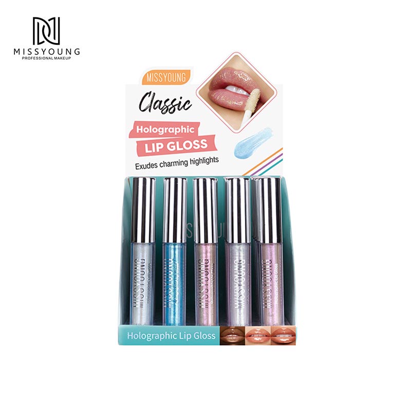 Glitter Liquid Lipstick Set Waterproof Long Lasting Lip Gloss Pearl Lipstick Private Label Liquid Lipstick