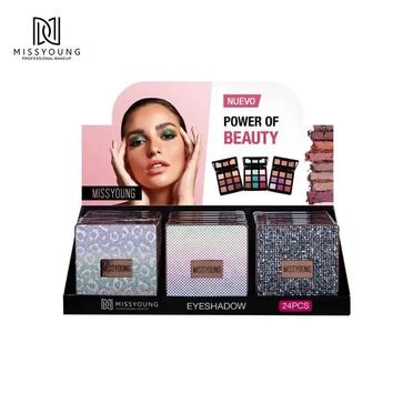 High Quality 9 Colors Customized Glitter Eyeshadow Delicate Eyeshadow Palette With Mirror