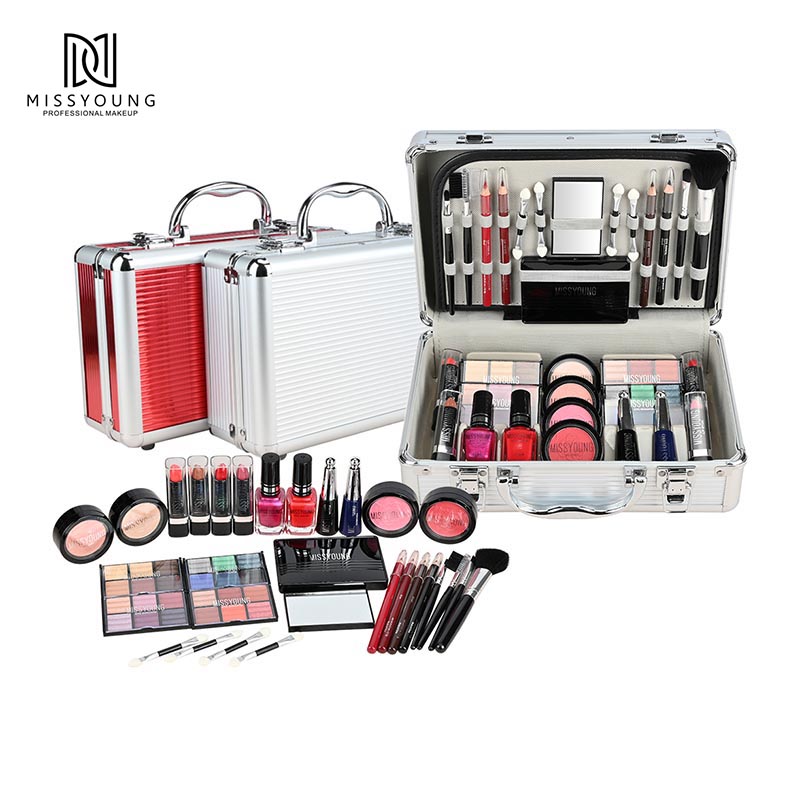 All In One Makeup Kit Eyeshadow Palette Blush Lipstick Eyebrow Powder Concealer Make Up Sets