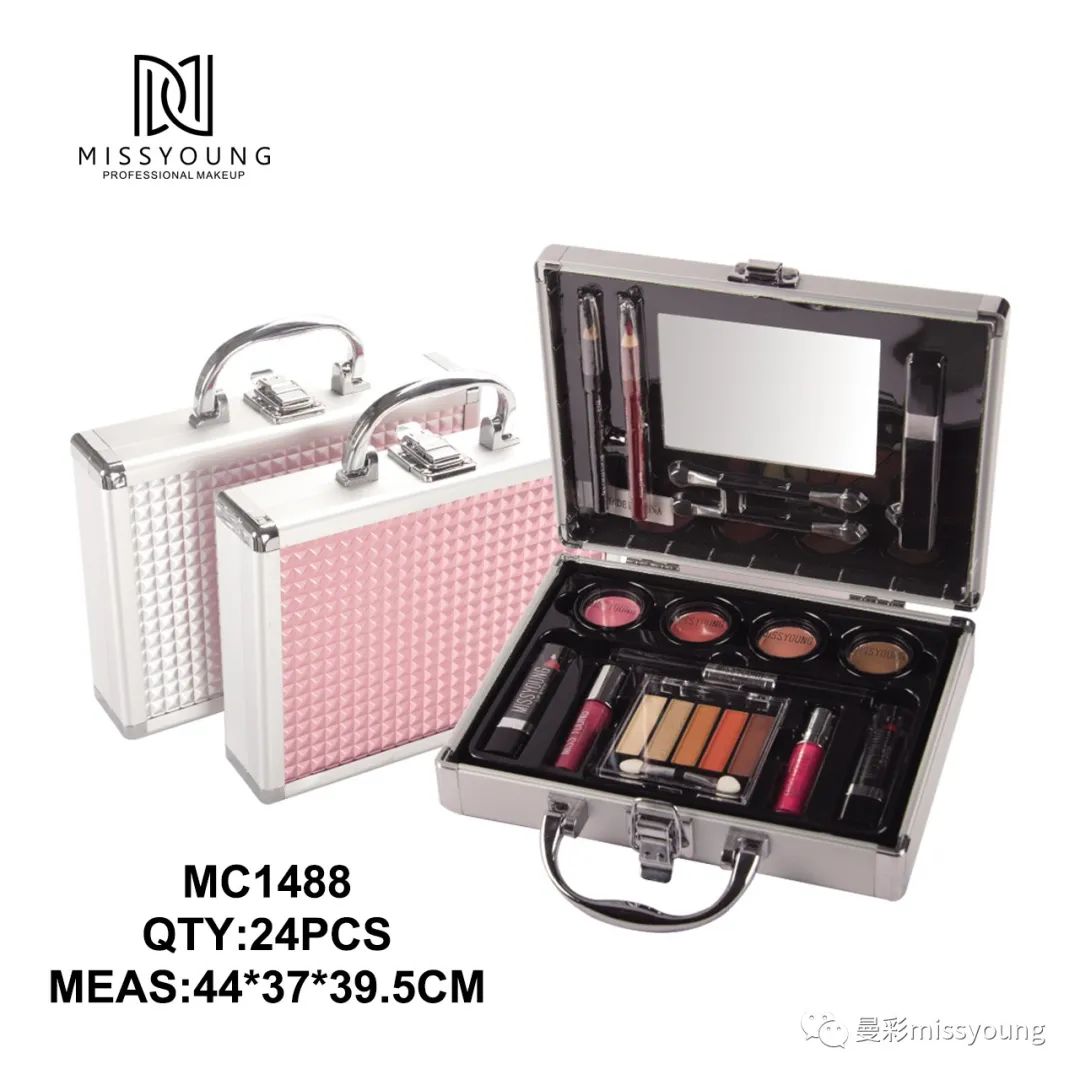 Miss Young Newest Factory Direct Makeup Starter Kit with Reusable Aluminum Case MC1488