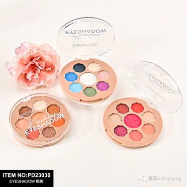 2023 Miss Young Hot Selling New 8 Colors Octagon Eye Shadow Palette PD23030