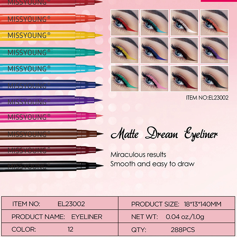 Water Resistant Matte Dream Eyeliner EL23002