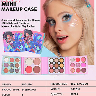 Wholesale Variety of Colors Mini Kids Makeup Case PD23180