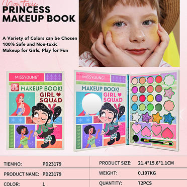 Variety of Colors Princess Makeup Book PD23179