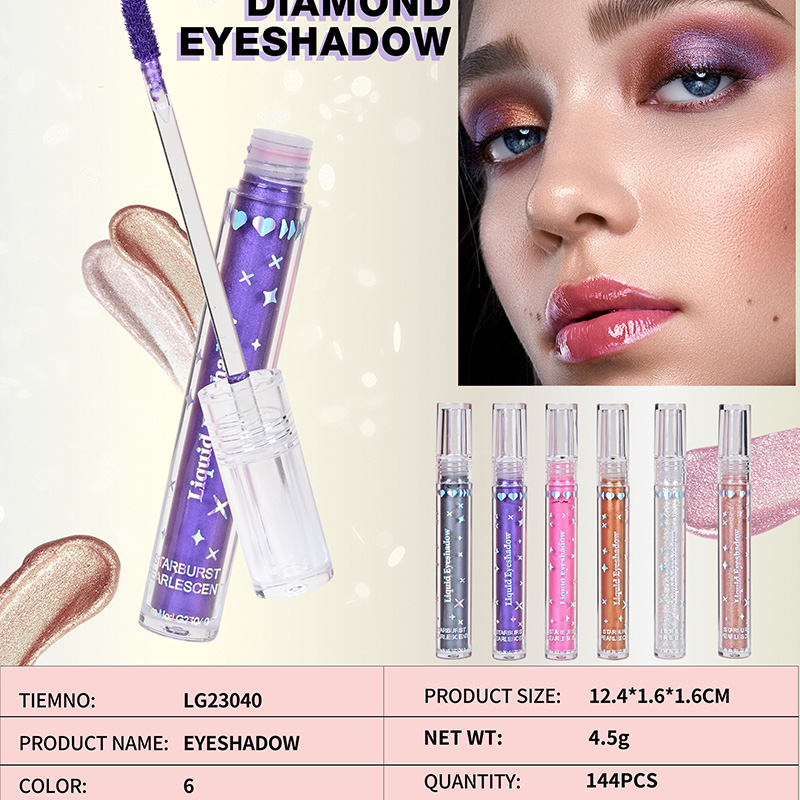 High-Shine Long-Lasting & Quick-Drying Diamond Liquid Eyeshadow LG23040