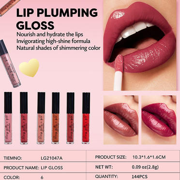 Sales Nourish high-shine Lip Plumping Gloss LG21047A