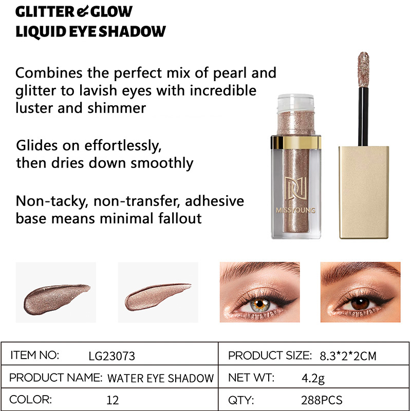 Wholesale Glitter & Glow Liquid Eye Shadow LG23073