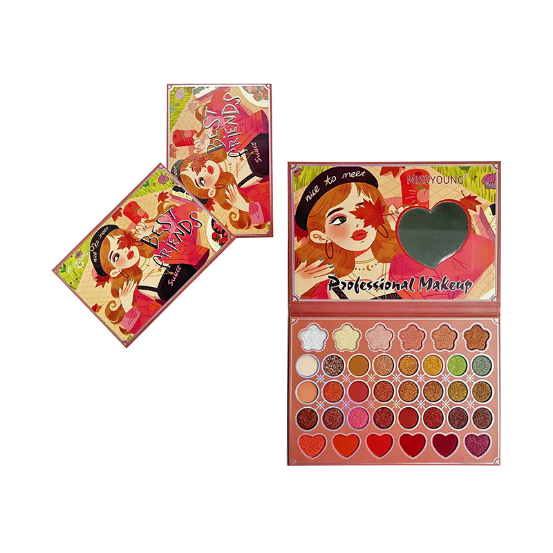 Miss Young 36 colors Eye Shadow Palette Without Watermark On Paper in China PD23218