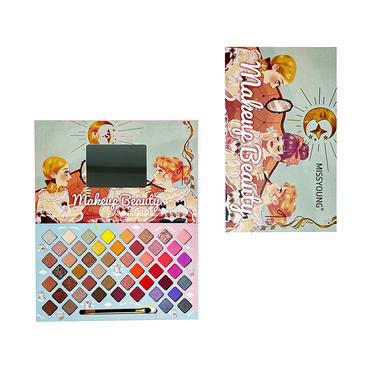 Miss Young Sale High Quality Eye Shadow Palette Without Watermark On Paper PD23217