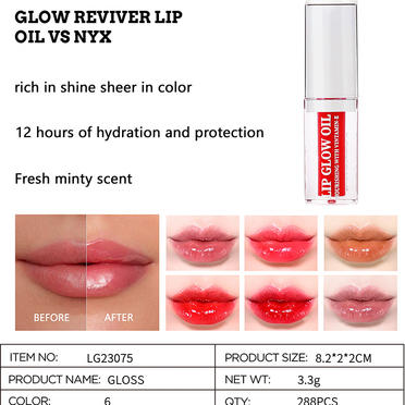 Design Glow Reviver Lip Oil Vs Nyx Suppliers LG23075