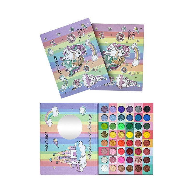 Miss Young 48 colors Eye Shadow Palette Without Watermark On Paper For Sale PD23208