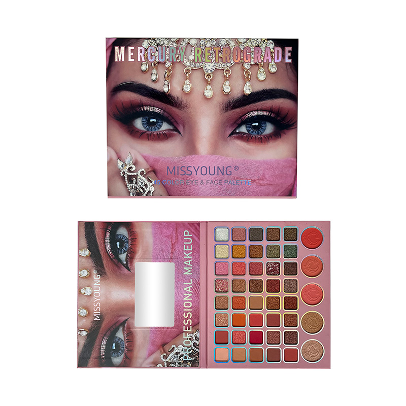 Miss Young 45 Colors Eye Shadow Palette Without Watermark On Paper PD23200