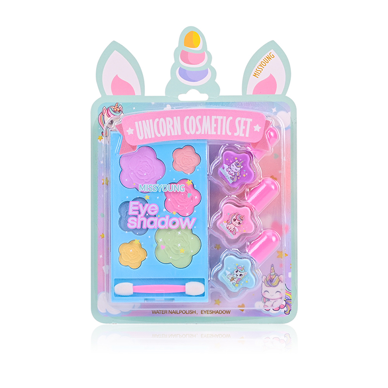 Unicorn Hair Clip Cosmetic Set CCK24025-CCK24027
