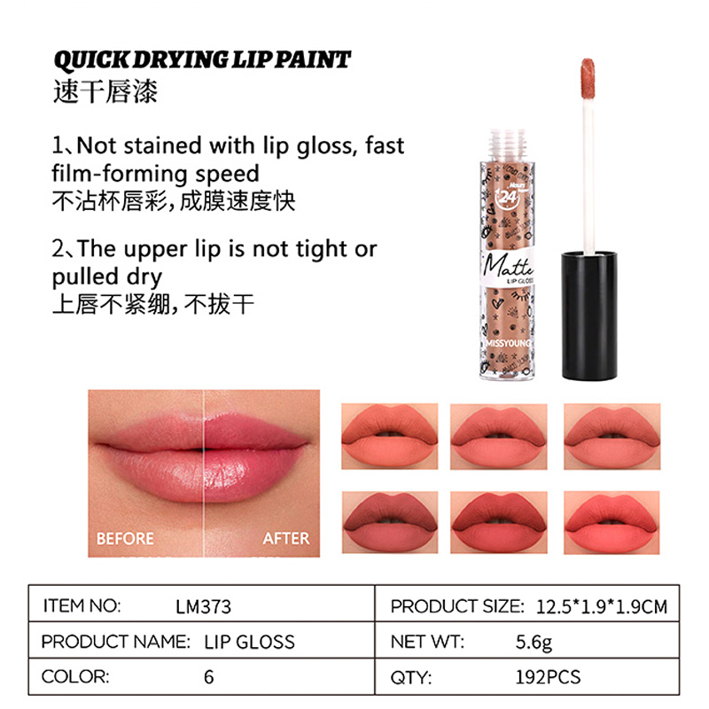 Quickdrying Lippaint LM373
