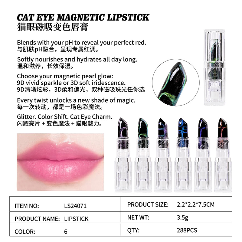Cat Eye Magnetic Lipstick LS24071