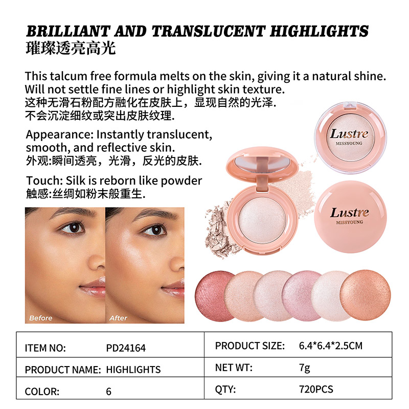 Brilliant And Translucent Highlights PD24164