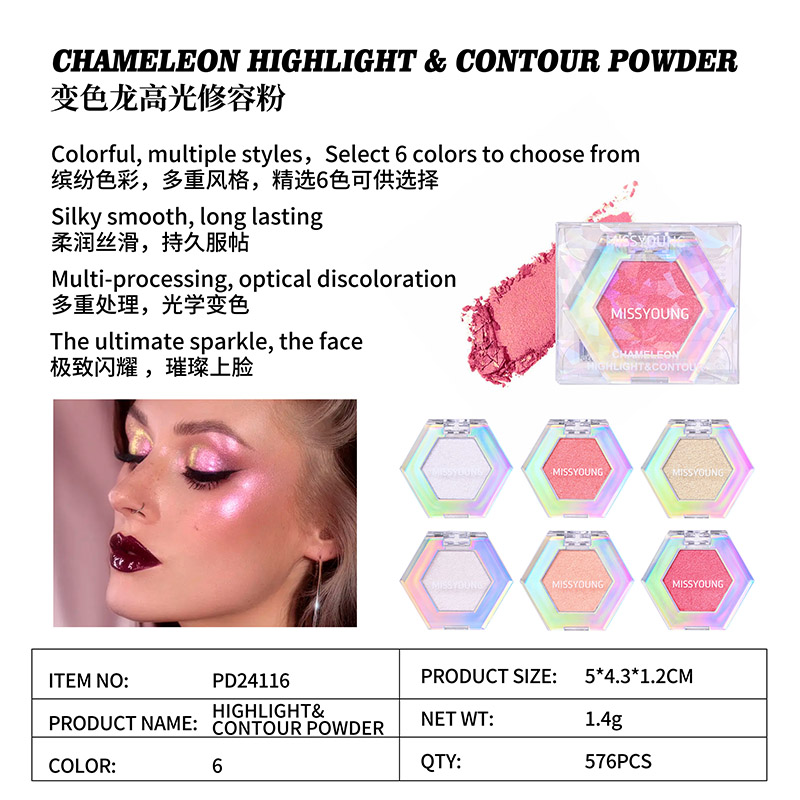 Chameleon Highlight&Contour Powder PD24116