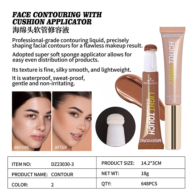 Face Contouring With Cushion Applicator DZ23030-3
