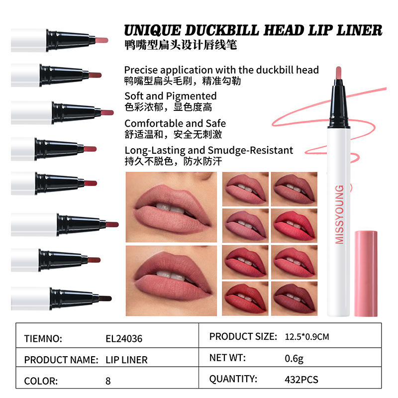 Unique Duckbill Head Lip Liner EL24036