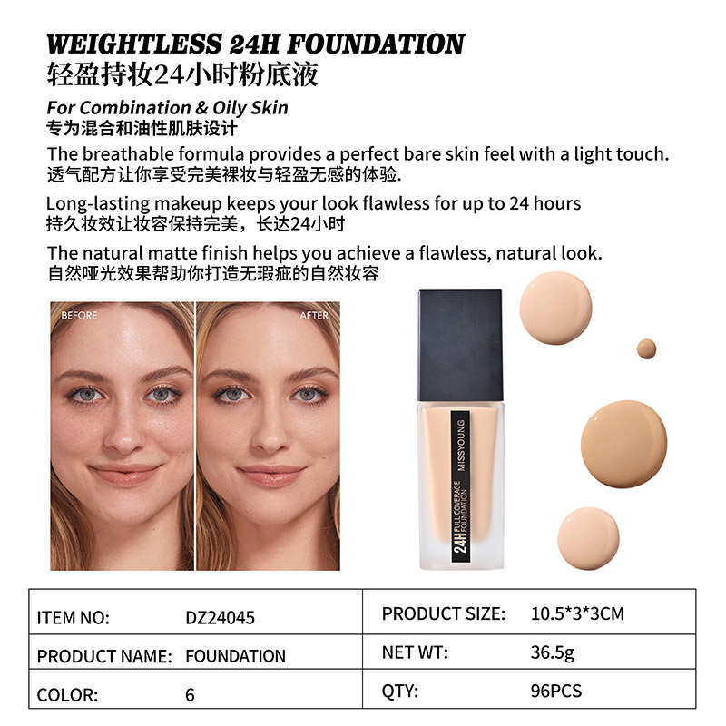 Weightless 24h Foundation DZ24045