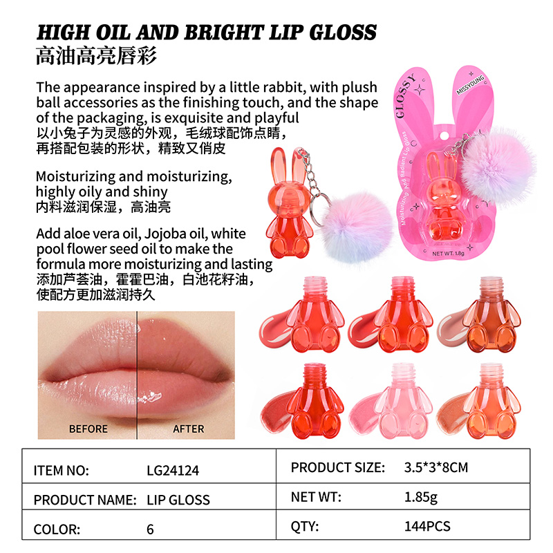 High Oil And Bright Lip Gloss LG24124