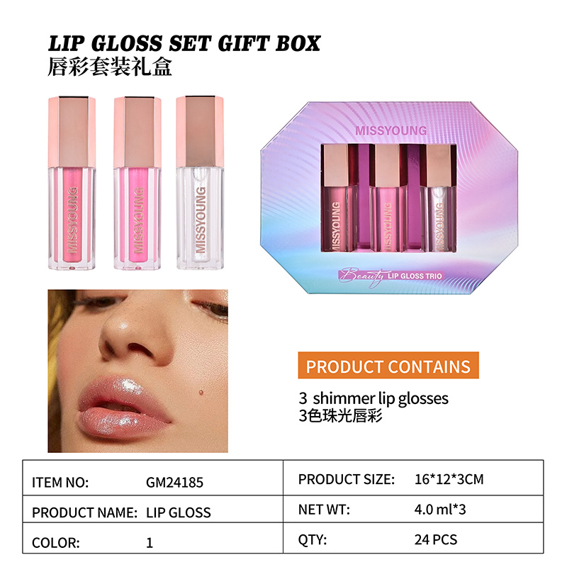 Lip Glossset Gift Box GM24185