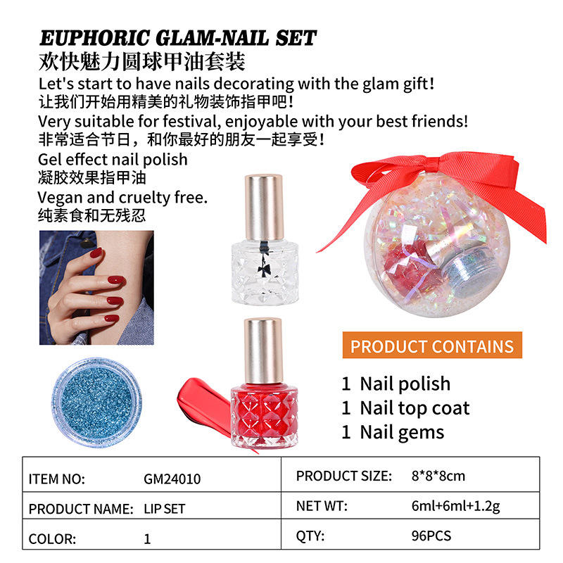 Euphoric Glam-Nail Set GM24010