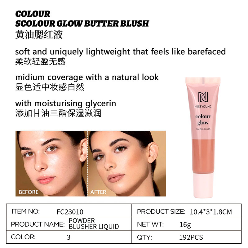 Colour Scolour Glow Butter Blush FC23010