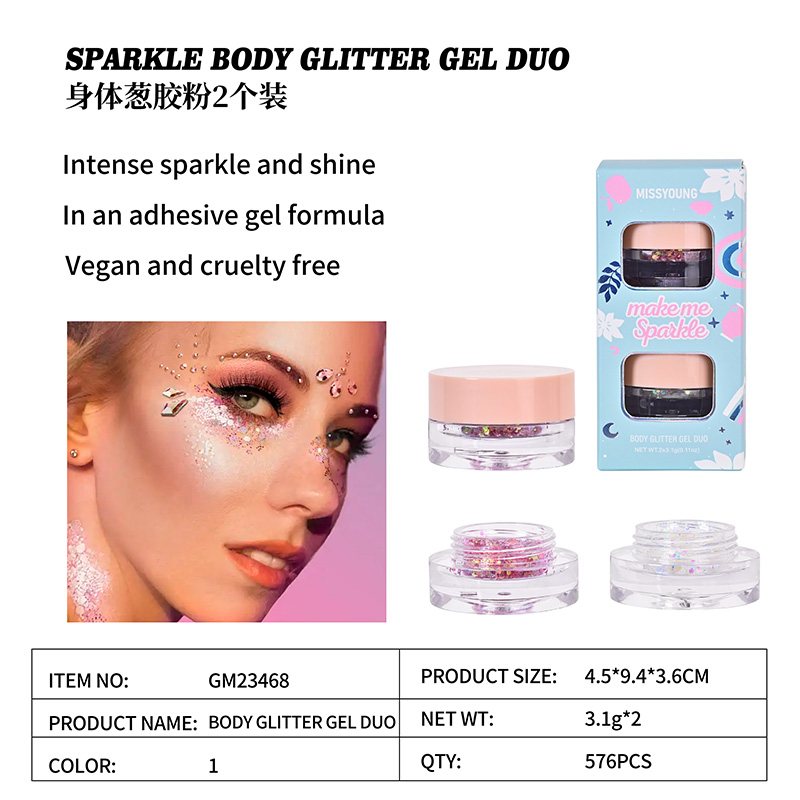 Sparkle Body Glitter Gel Duo GM23468