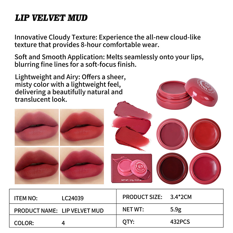 Lip Velvet Mud LC24039